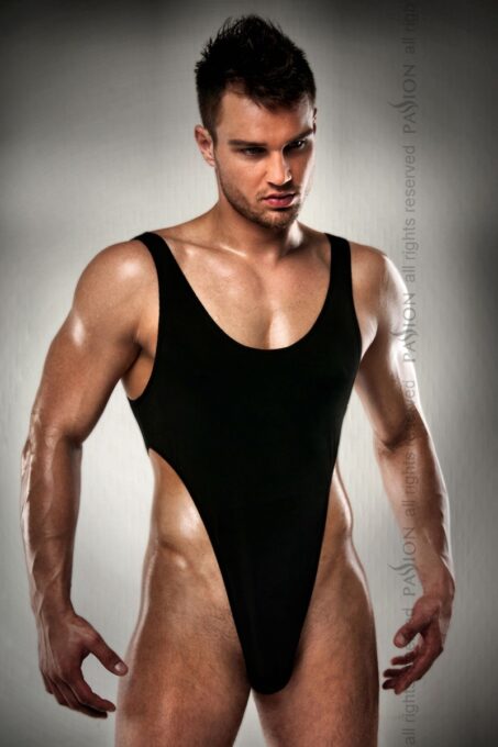 Body Tanga Barbati, Negru, S/M 1 Body Tanga Barbati, Negru, S/M