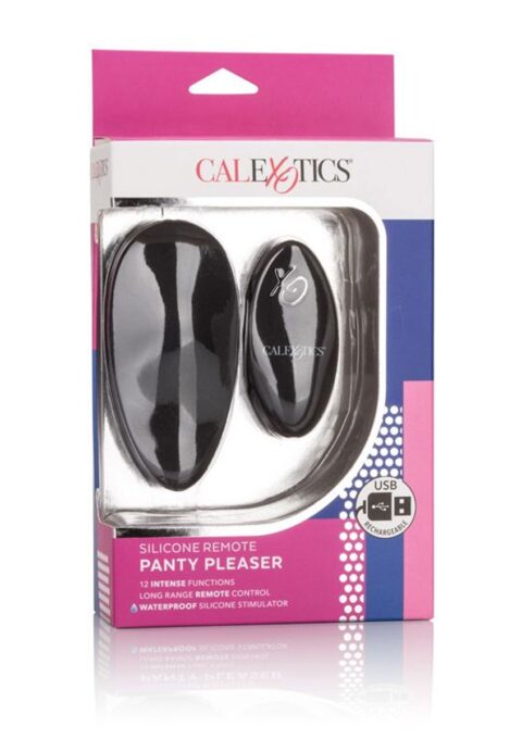 Vibrator Panty Pleaser Remote Control 12 Moduri Vibratii Silicon Negru 1 Vibrator Panty Pleaser Remote Control 12 Moduri Vibratii Silicon Negru