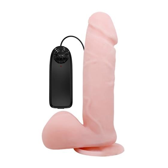 Vibrator Realist Rotating&Vibrating Natural 20 cm 1 Vibrator Realist Rotating&Vibrating Natural 20 cm