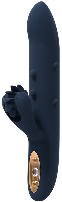 Vibrator Athena Goddess Collection, 10 Moduri Stimulatoare, Silicon, USB, Albastru Inchis, 23 cm 1 Vibrator Athena Goddess Collection, 10 Moduri Stimulatoare, Silicon, USB, Albastru Inchis, 23 cm