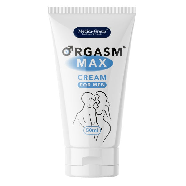 Cremă MEDICA-GROUP OrgasmMax Men, pentru potență, erecții puternice și întârzierea ejaculării, 50 ml