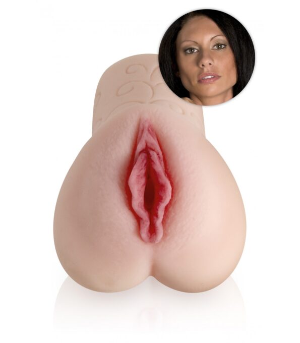 Masturbator Pussy Real Body 3D, Natural, 13 cm 1 Masturbator Pussy Real Body 3D, Natural, 13 cm