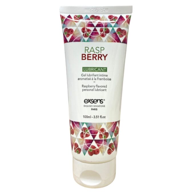 Lubrifiant pe Baza de Apa, Aroma de Zmeura, 100 ml