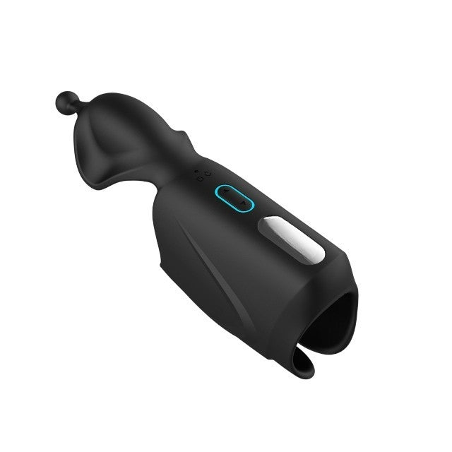 Masturbator B-SERIES Penis Stimulator, cu funcție de încălzire, 10 funcții de vibrație, rezistent la apă, negru (807665) 1 Masturbator B-SERIES Penis Stimulator, cu funcție de încălzire, 10 funcții de vibrație, rezistent la apă, negru (807665)
