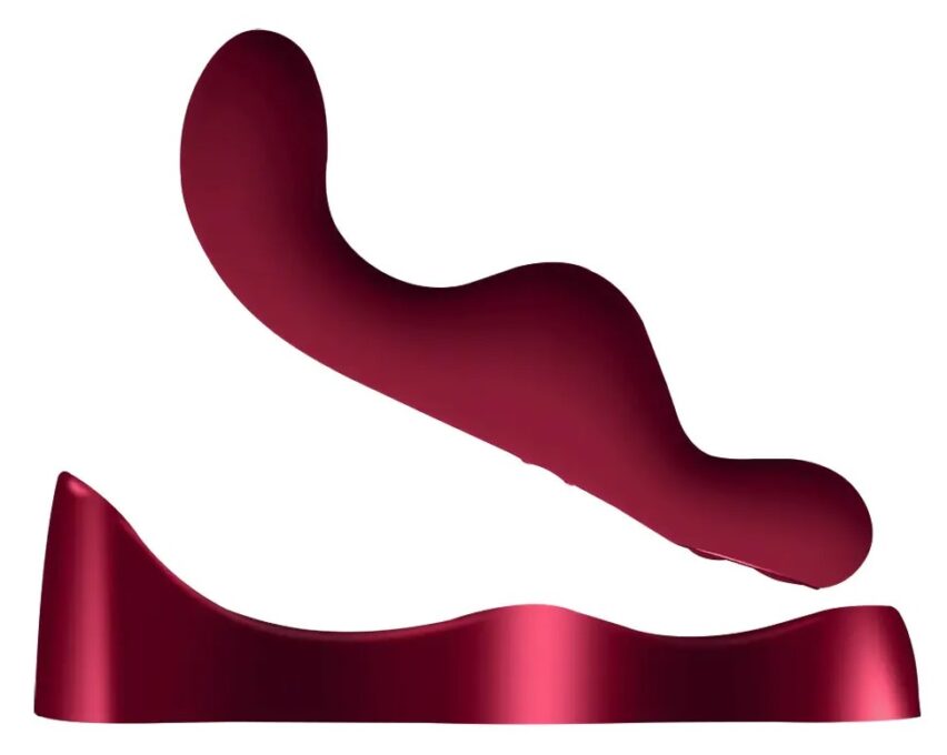 Stimulator Ruby Glow Brush Remote Control 10 Moduri Vibratii Silicon USB Rosu Burgundy 1 Stimulator Ruby Glow Brush Remote Control 10 Moduri Vibratii Silicon USB Rosu Burgundy