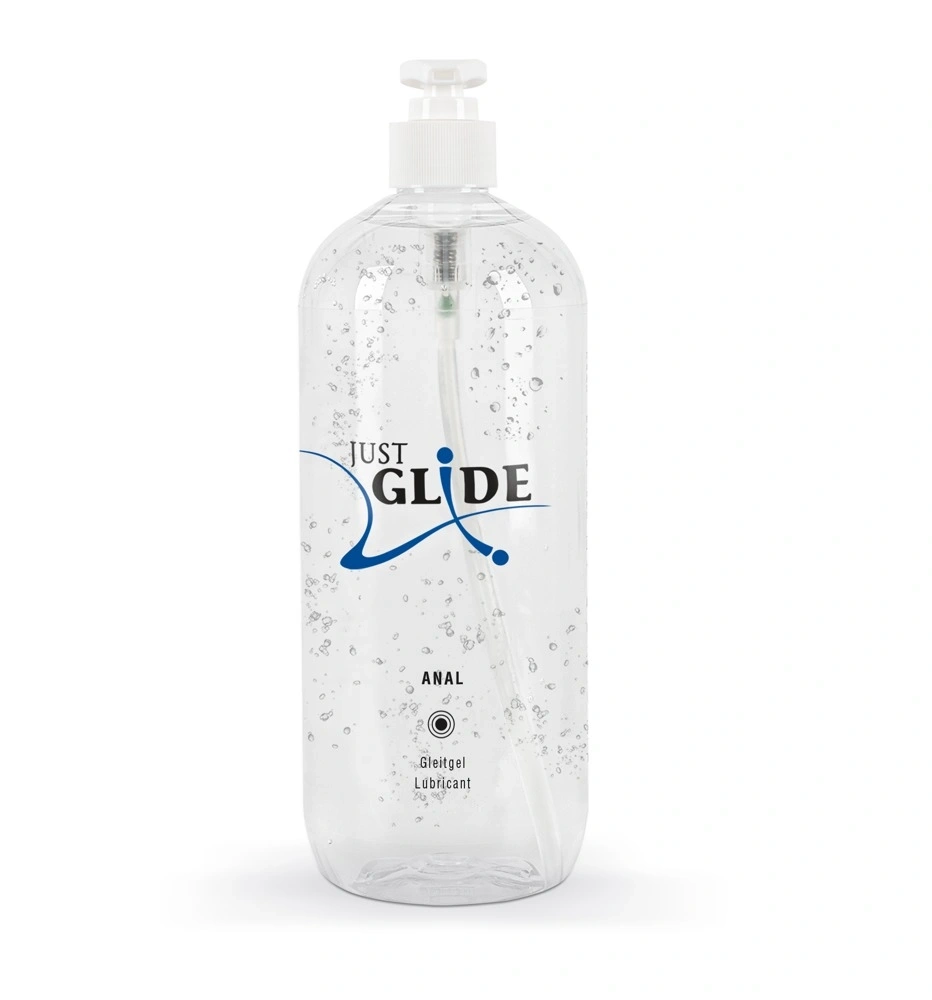 Lubrifiant Anal Just Glide pe Baza de Apa 1000 ml