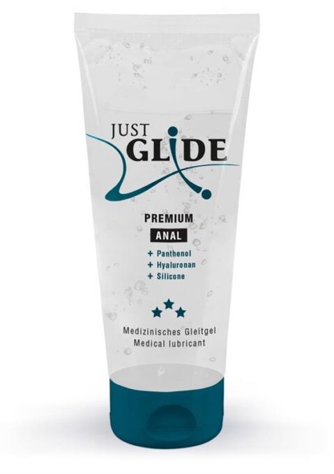 Lubrifiant Just Glide Premium Anal Hybrid 200 ml 1 Lubrifiant Just Glide Premium Anal Hybrid 200 ml