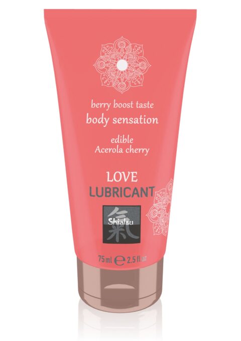 Lubrifiant Love Edible Cirese Acerola 75 ml 1 Lubrifiant Love Edible Cirese Acerola 75 ml