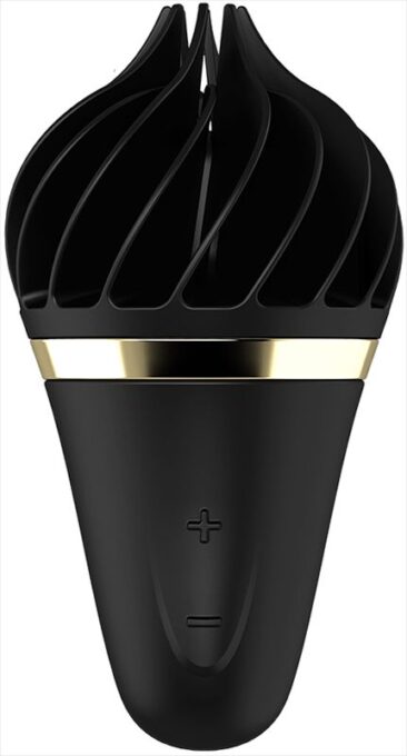 Vibrator Clitoris Sweet Treat Silicon USB Satisfyer Black 1 Vibrator Clitoris Sweet Treat Silicon USB Satisfyer Black