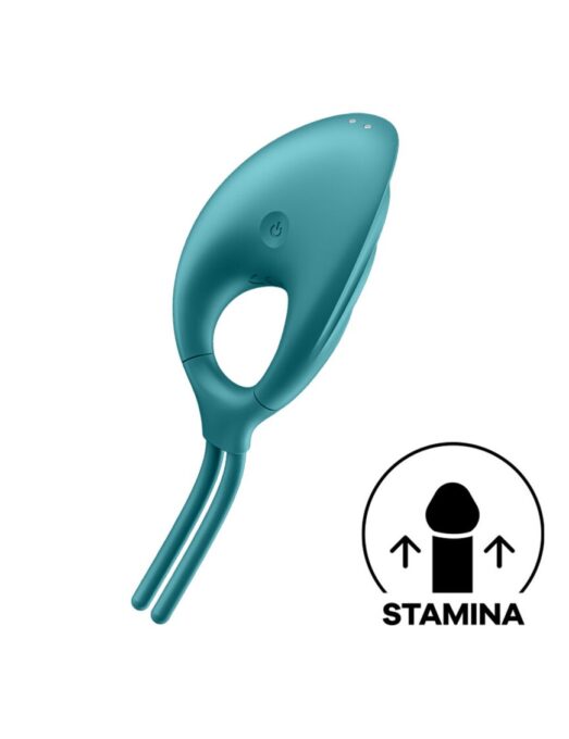 Inel de Penis Swordsman 12 Moduri Vibratii Silicon Verde USB 1 Inel de Penis Swordsman 12 Moduri Vibratii Silicon Verde USB