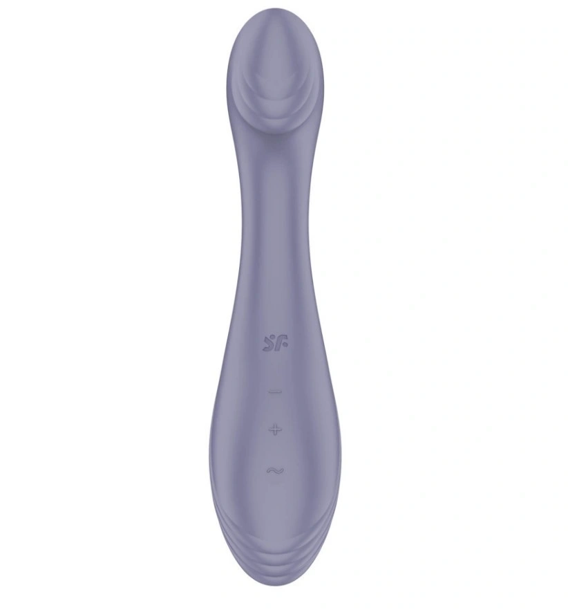 Vibrator G-Force, Punctul G, 50 Programe Vibratii, Silicon, USB, Violet, 21 cm 1 Vibrator G-Force, Punctul G, 50 Programe Vibratii, Silicon, USB, Violet, 21 cm