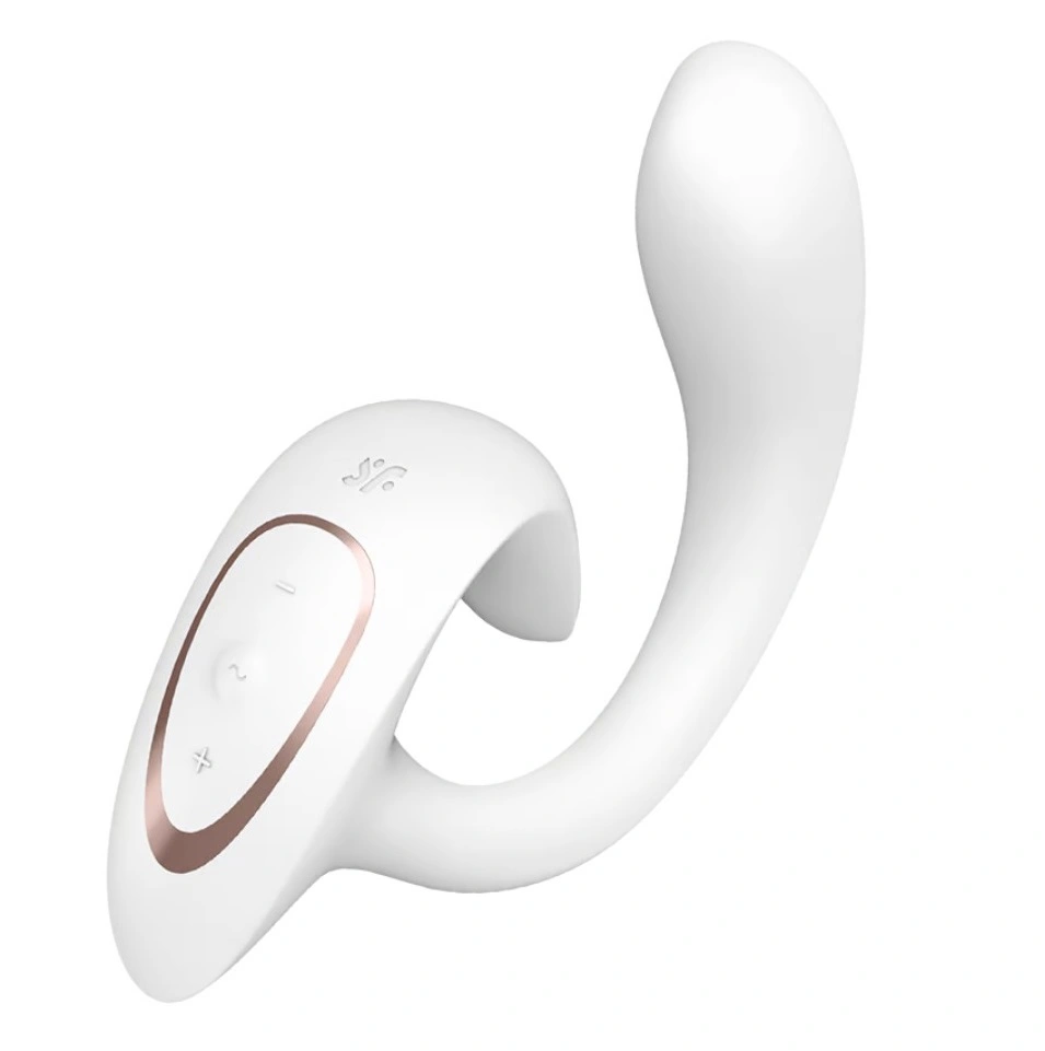 Vibrator Iepuras G for Goddess 1 Satisfyer, 12 Moduri Vibratii, Silicon, USB, Alb, 18.5 cm 1 Vibrator Iepuras G for Goddess 1 Satisfyer, 12 Moduri Vibratii, Silicon, USB, Alb, 18.5 cm