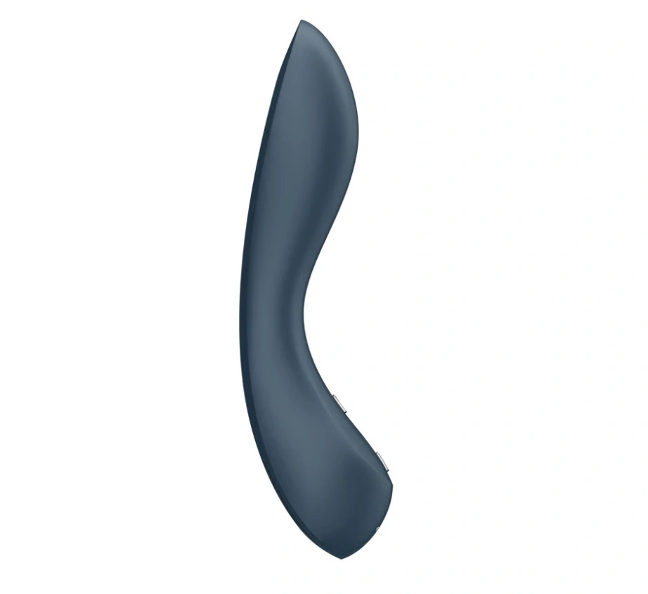 Vibrator G-Spot Wave 4, 12 Moduri Miscari Ondulatorii, Silicon, USB Magnetic, Albastru, 21 cm 1 Vibrator G-Spot Wave 4, 12 Moduri Miscari Ondulatorii, Silicon, USB Magnetic, Albastru, 21 cm