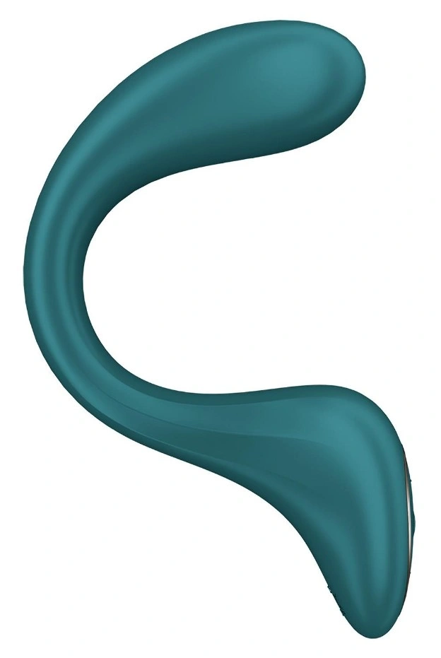 Stimulator Dual G for Goddess 2, 60 Programe Vibratii, Silicon, USB, Verde, 25 cm 1 Stimulator Dual G for Goddess 2, 60 Programe Vibratii, Silicon, USB, Verde, 25 cm