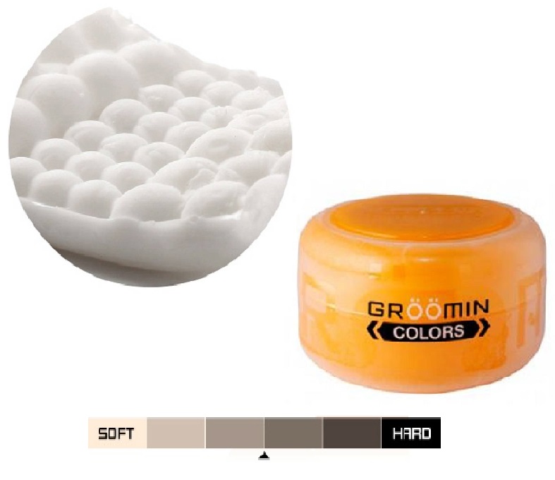 Masturbator Groomin Color Sun Orange, TPE 1 Masturbator Groomin Color Sun Orange, TPE