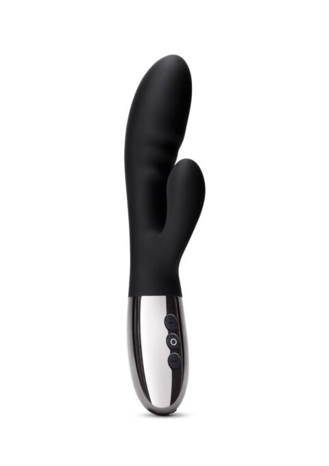 Vibrator Rabbit Le Wand Blend, 15 Moduri Vibratii, 6 Intensitati Viteza, Silicon, USB, Negru, 20 cm 1 Vibrator Rabbit Le Wand Blend, 15 Moduri Vibratii, 6 Intensitati Viteza, Silicon, USB, Negru, 20 cm