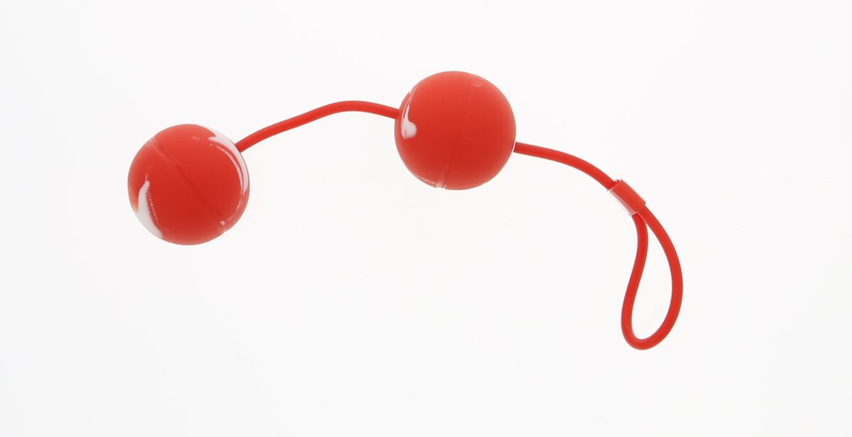 Bile Vaginale Marbilizes Duo Balls, Rosu 1 Bile Vaginale Marbilizes Duo Balls, Rosu