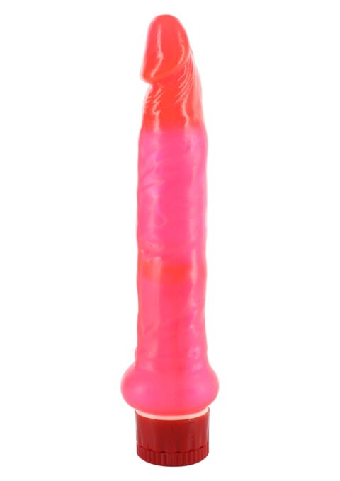 Vibrator Anal Slim Jim, Multispeed, PVC, Roz, 17 cm 1 Vibrator Anal Slim Jim, Multispeed, PVC, Roz, 17 cm