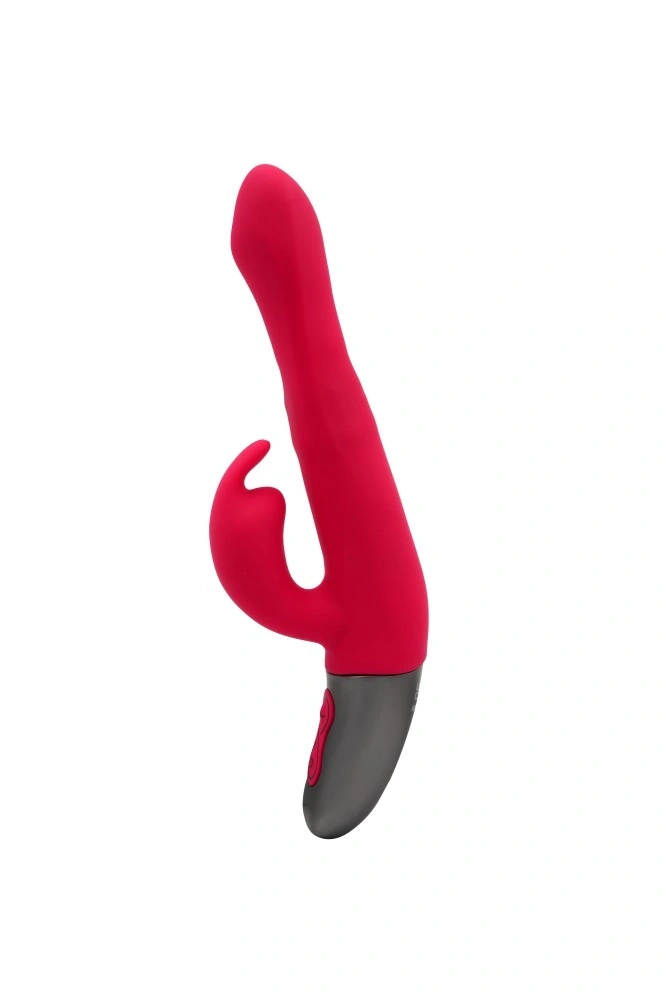 Vibrator Iepuras Titanz, Rotating, Silicon, USB, Roz, 21 cm 1 Vibrator Iepuras Titanz, Rotating, Silicon, USB, Roz, 21 cm