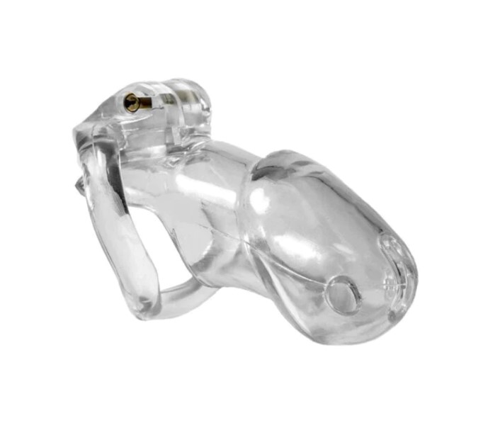 Cusca de Castitate Cock Trainer Hard Plastic Transparent Passion Labs 1 Cusca de Castitate Cock Trainer Hard Plastic Transparent Passion Labs