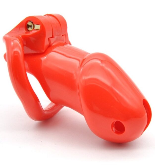 Cusca de Castitate Cock Trainer Hard Plastic Rosu Passion Labs 1 Cusca de Castitate Cock Trainer Hard Plastic Rosu Passion Labs