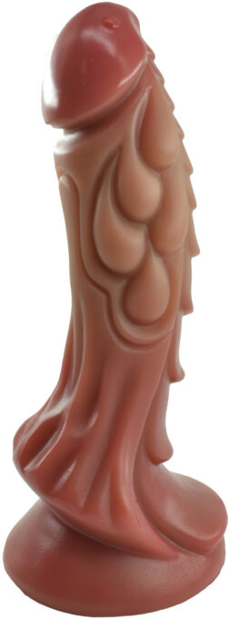 Dildo No.16 Fantasy Beasts, Silicon Lichid, Maro, 21 cm 1 Dildo No.16 Fantasy Beasts, Silicon Lichid, Maro, 21 cm