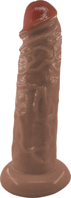 Dildo Realist Terry cu Ventuza, PVC, Maro, 24 cm, Mokko Toys 1 Dildo Realist Terry cu Ventuza, PVC, Maro, 24 cm, Mokko Toys