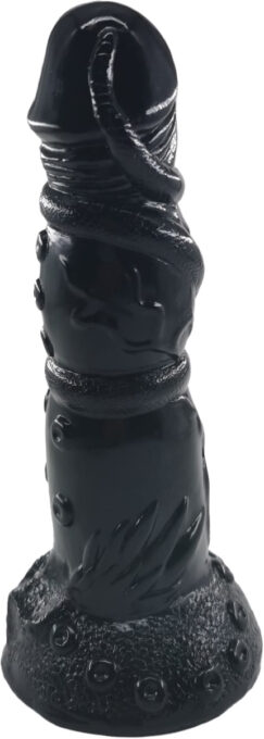 Dildo Lorr cu Ventuza, PVC, Negru, 20 cm, Passion Labs 1 Dildo Lorr cu Ventuza, PVC, Negru, 20 cm, Passion Labs