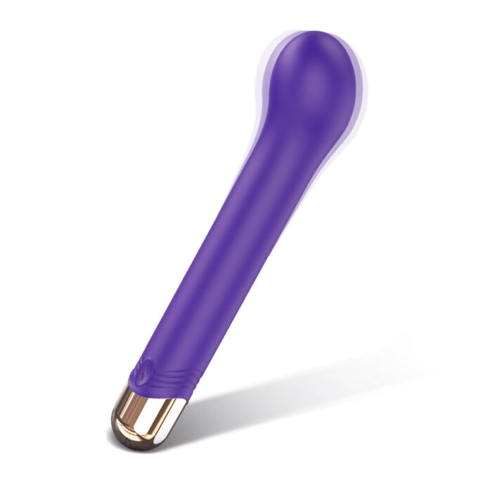 Vibrator Punctul G Minsk, 9 Moduri Vibratii, Silicon, USB, Mov, 17.7 cm, Mokko Toys 1 Vibrator Punctul G Minsk, 9 Moduri Vibratii, Silicon, USB, Mov, 17.7 cm, Mokko Toys