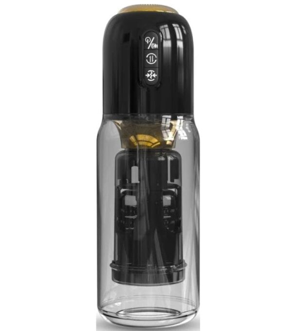 Masturbator Alden, 8 Moduri Rotatii, 3 Moduri Suctiune, TPE, USB, Transparent, 28 cm, Guilty Toys 1 Masturbator Alden, 8 Moduri Rotatii, 3 Moduri Suctiune, TPE, USB, Transparent, 28 cm, Guilty Toys