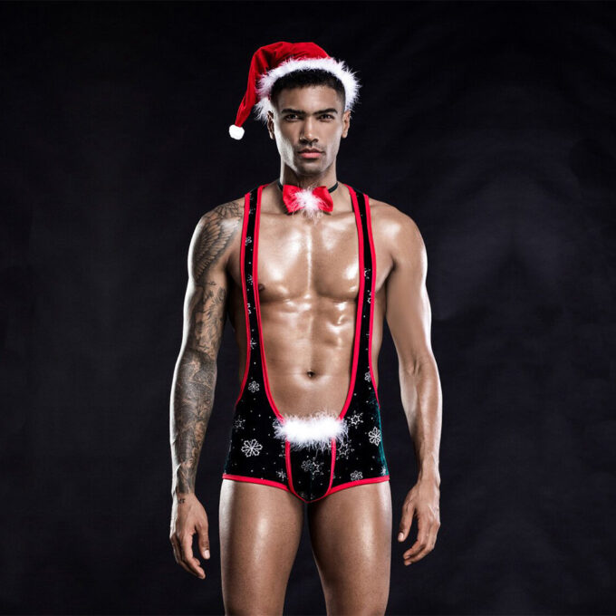 Costumatie Craciun Christmas Boy, 3 Piese, S/M 1 Costumatie Craciun Christmas Boy, 3 Piese, S/M