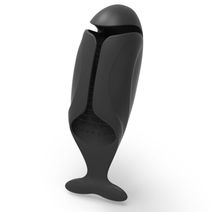 Stimulator Penis Hero, 9 Moduri Vibratii, Silicon, USB, Negru 1 Stimulator Penis Hero, 9 Moduri Vibratii, Silicon, USB, Negru