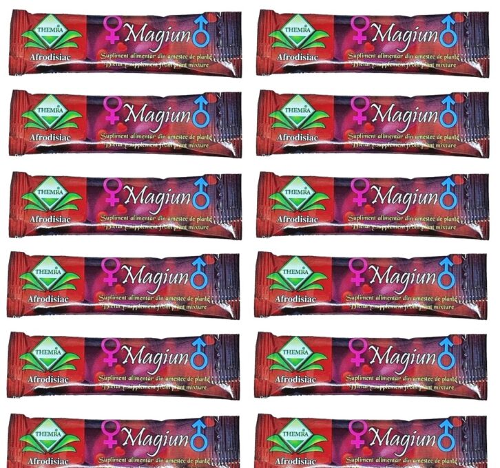 Set 12 Bucati -Supliment Alimentar pe Baza de Magiun cu Potential Afrodisiac THEMRA, 12x12 grame