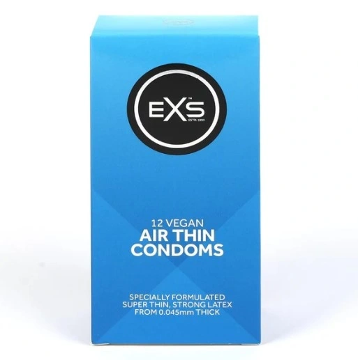 Set 12 Prezervative Air Thin Ultra Subtiri, Latex