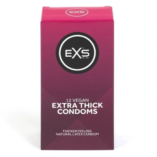 Set 12 Prezervative Extra Thick Ultra Groase, Latex