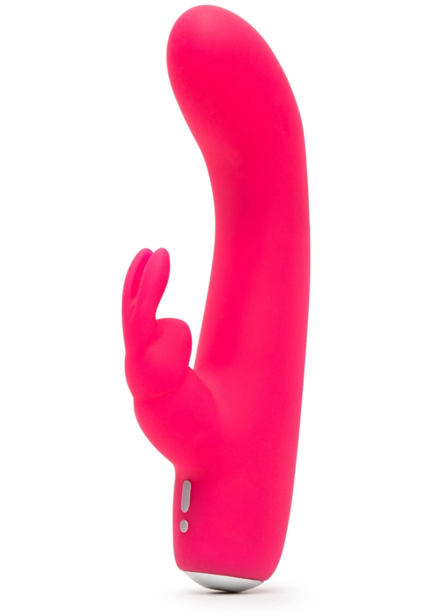 Vibrator Happy Rabbit Mini Rabbit, 12 Moduri Vibratii, Silicon, USB, Roz, 15 cm 1 Vibrator Happy Rabbit Mini Rabbit, 12 Moduri Vibratii, Silicon, USB, Roz, 15 cm