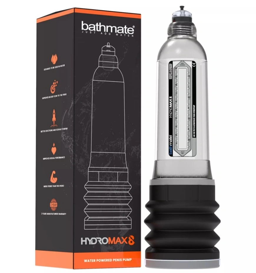 Pompa Marire Penis HYDROMAX8 Bathmate, Transparent