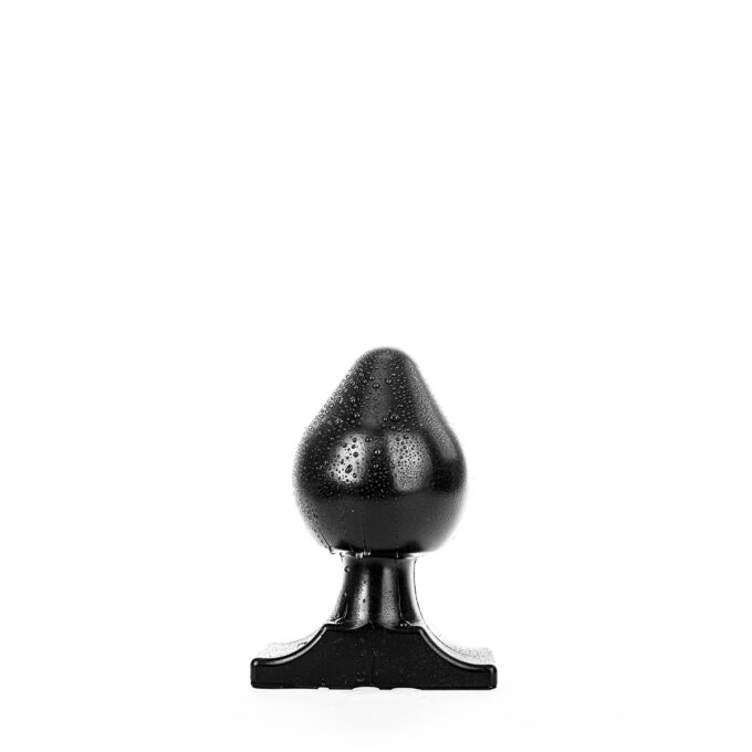 Dop Anal All Black Super Stretch PVC Negru 19 cm 1 Dop Anal All Black Super Stretch PVC Negru 19 cm