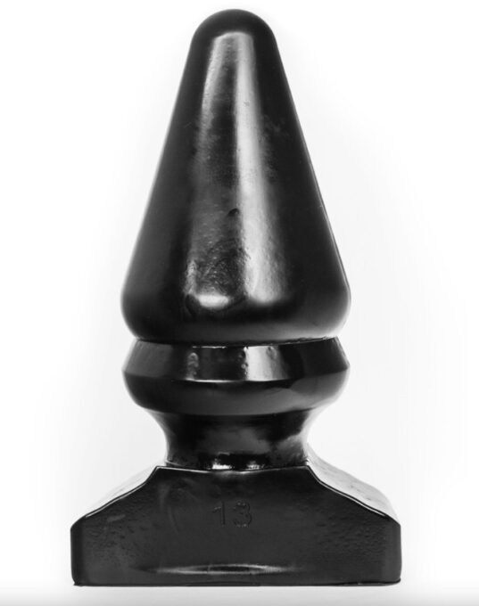 Dop Anal All Black PVC 30 cm 1 Dop Anal All Black PVC 30 cm