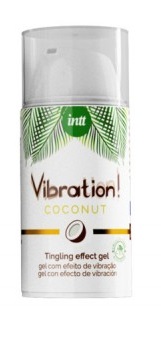 Gel cu Efect Vibrator Aroma Cocos 15 ml 1 Gel cu Efect Vibrator Aroma Cocos 15 ml