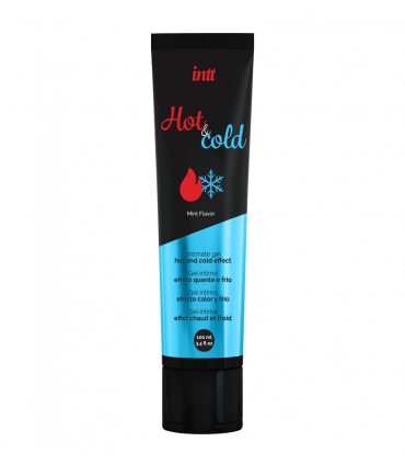 Gel Intim Intt pe Baza de Apa Hot & Cold, Aroma Menta, 100 ml.