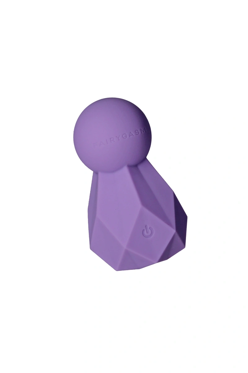 Vibrator Mini Wand BlissKey FairyGasm, 10 Moduri Vibratii, Silicon, USB, Violet, 7.5 cm 1 Vibrator Mini Wand BlissKey FairyGasm, 10 Moduri Vibratii, Silicon, USB, Violet, 7.5 cm