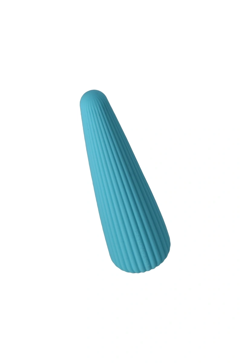 Vibrator IcyCone FairyGasm, 10 Moduri Vibratii, USB, Albastru, 13.5 cm 1 Vibrator IcyCone FairyGasm, 10 Moduri Vibratii, USB, Albastru, 13.5 cm