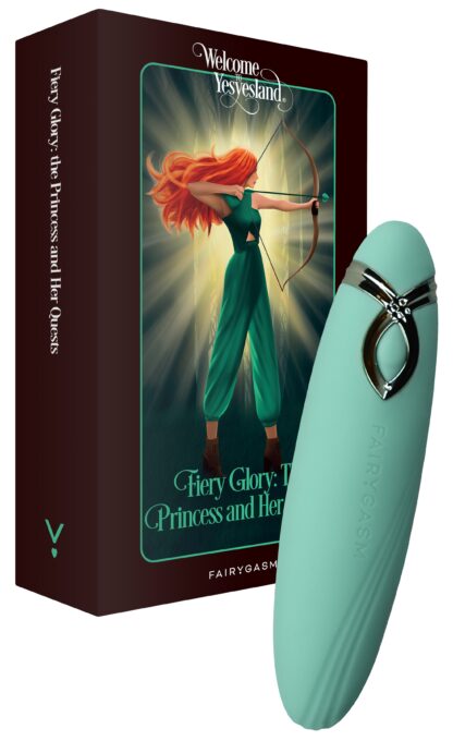 Vibrator PleasureArrow FairyGasm, 9 Moduri Vibratii, Silicon, USB, Verde, 11.5 cm 1 Vibrator PleasureArrow FairyGasm, 9 Moduri Vibratii, Silicon, USB, Verde, 11.5 cm