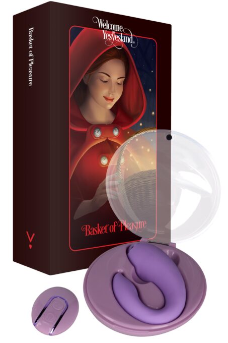 Vibrator Cuplu PleasureBerry FairyGasm, 10 Moduri Vibratii, Remote Control, Silicon, USB, IPX7, Mov 1 Vibrator Cuplu PleasureBerry FairyGasm, 10 Moduri Vibratii, Remote Control, Silicon, USB, IPX7, Mov