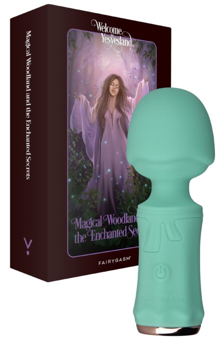 Mini Wand SecretFuntasy FairyGasm, 10 Moduri Vibratii, Silicon, USB, IPX7, Verde, 11 cm 1 Mini Wand SecretFuntasy FairyGasm, 10 Moduri Vibratii, Silicon, USB, IPX7, Verde, 11 cm