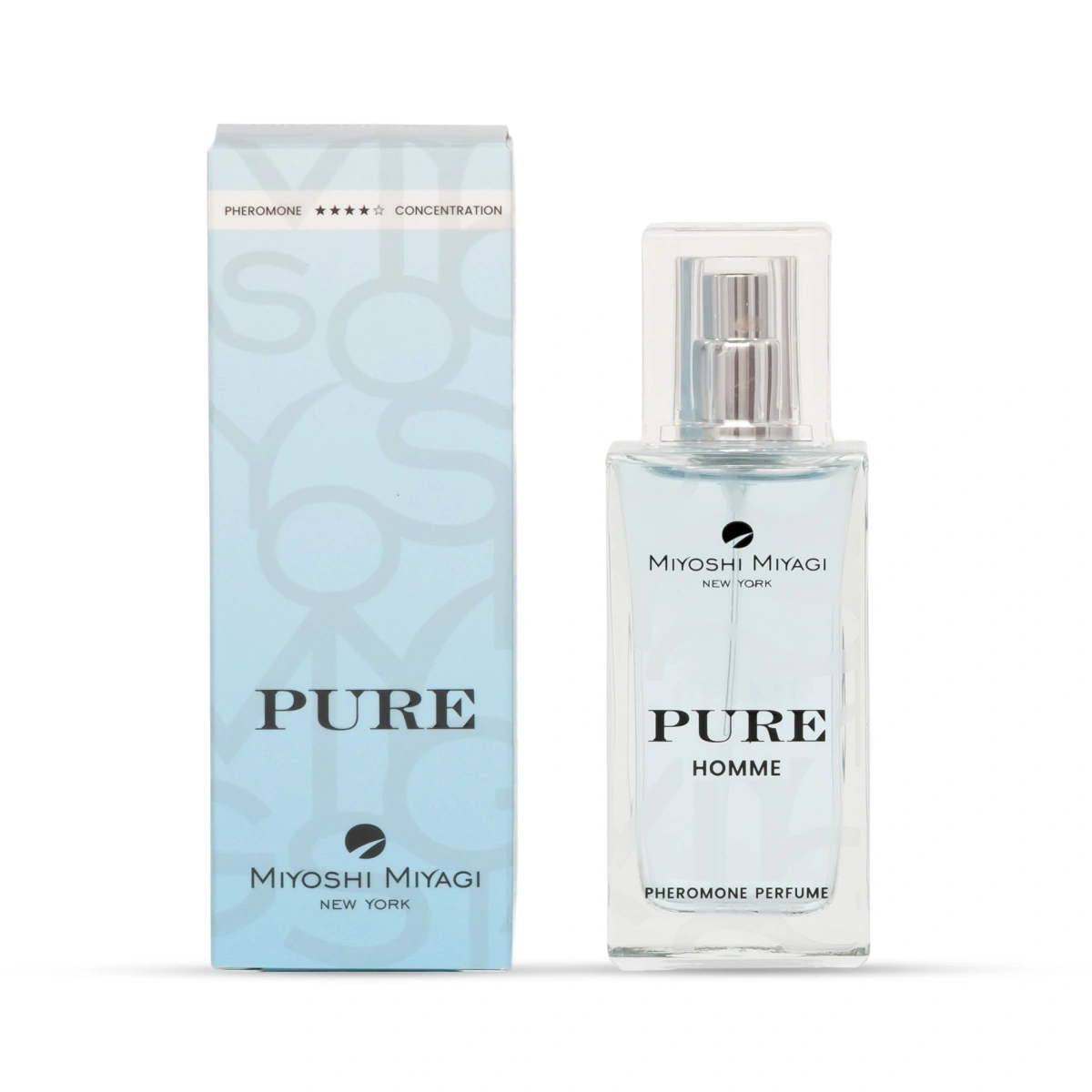 Parfum Natural pentru Barbati cu Feromoni Miyoshi Miyagi PURE 50 ml