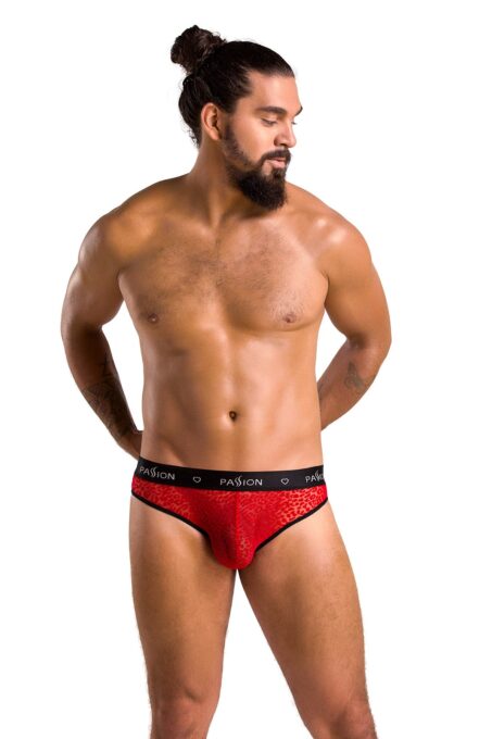 Bikini Mike Sexy Leopard, Rosu/Negru, S/M 1 Bikini Mike Sexy Leopard, Rosu/Negru, S/M