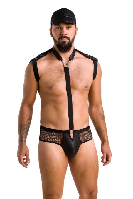Set 2 Piese John, Negru, L/XL 1 Set 2 Piese John, Negru, L/XL