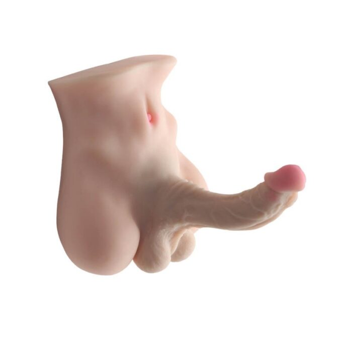 Masturbator cu Penis Flexibil si Anus Natural, 2.75 kg 1 Masturbator cu Penis Flexibil si Anus Natural, 2.75 kg